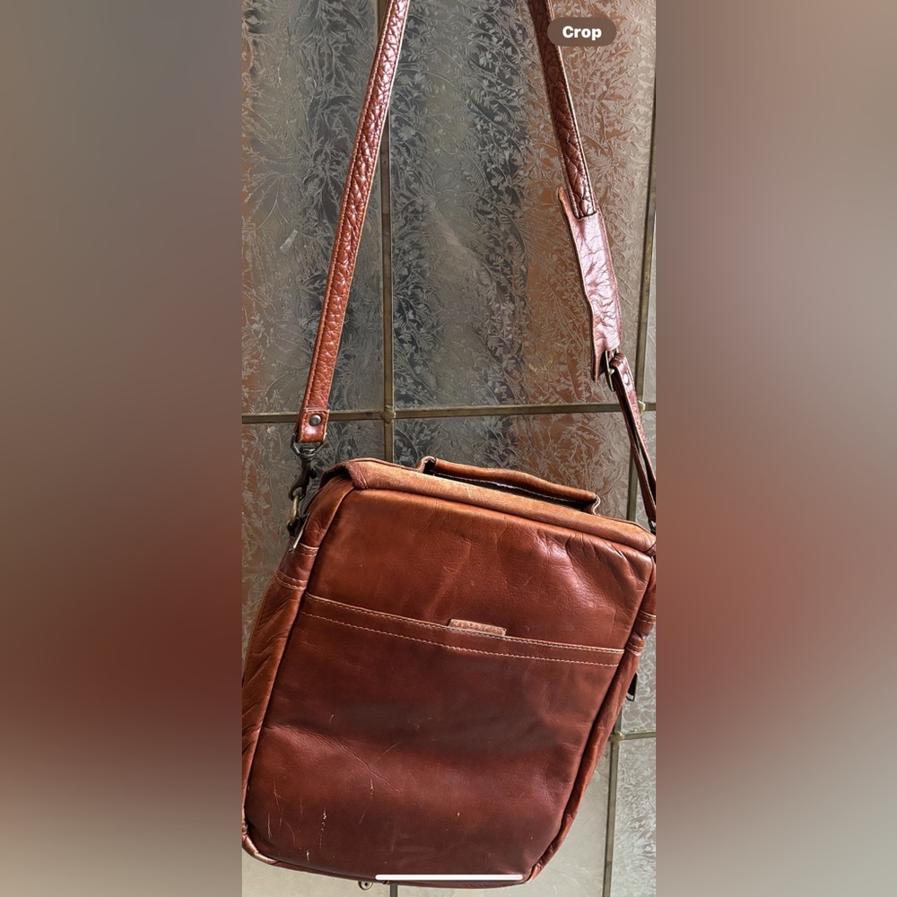 QUEROS VOLARE GROUP VINTAGE LEATHER BAG - Picture 2 of 8